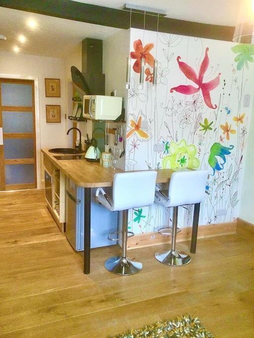 Apartamento Henwick House Beautiful Flat,Private Parking, Short Walk To Town Ludlow Exterior foto